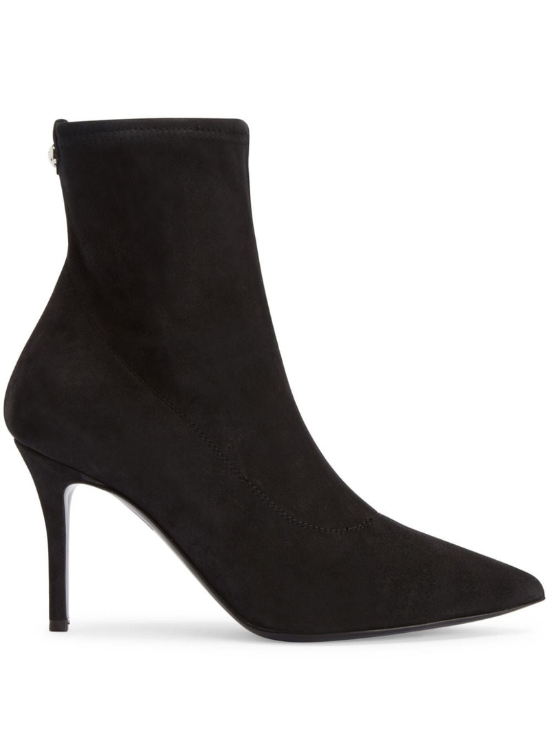 Mirea 90mm suede ankle boots 1