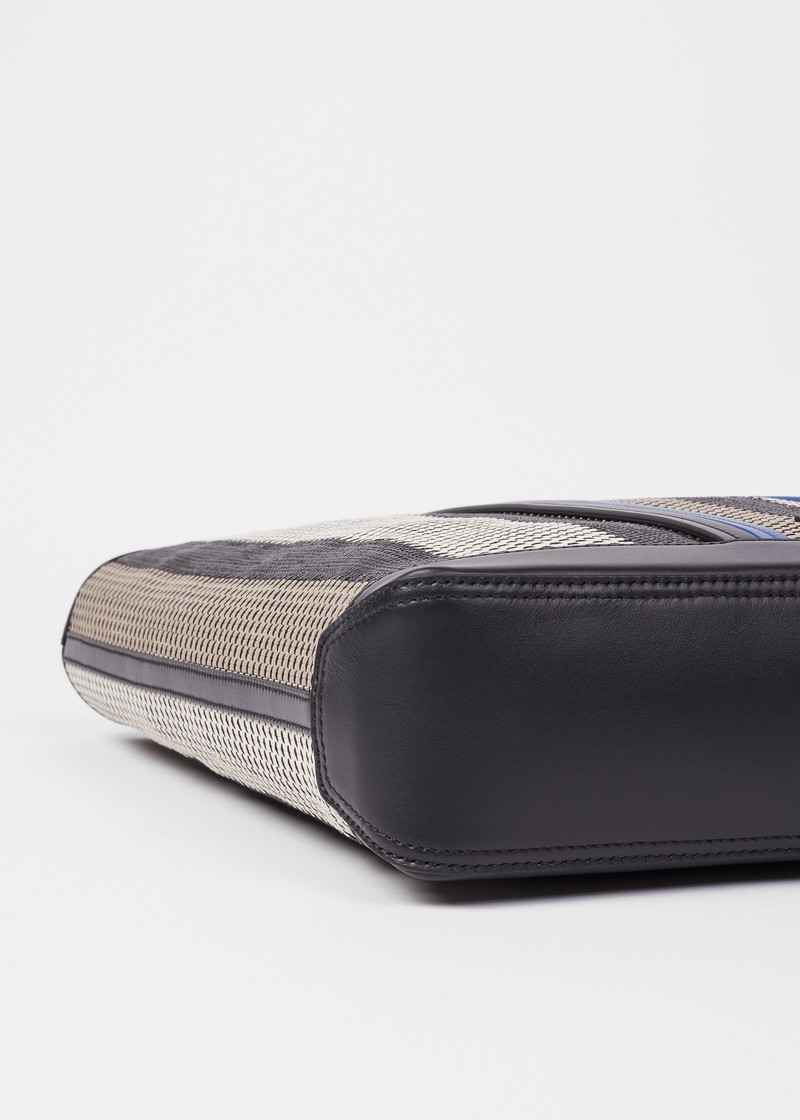 Women's Woven Stripe Tote Bag 5