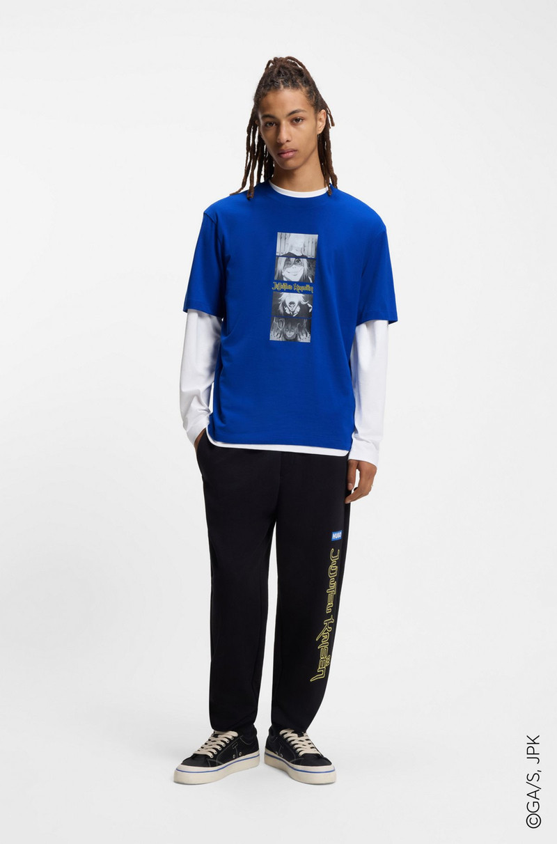 HUGO HUGO X JUJUTSU KAISEN T-SHIRT WITH CHARACTER PRINT outlook