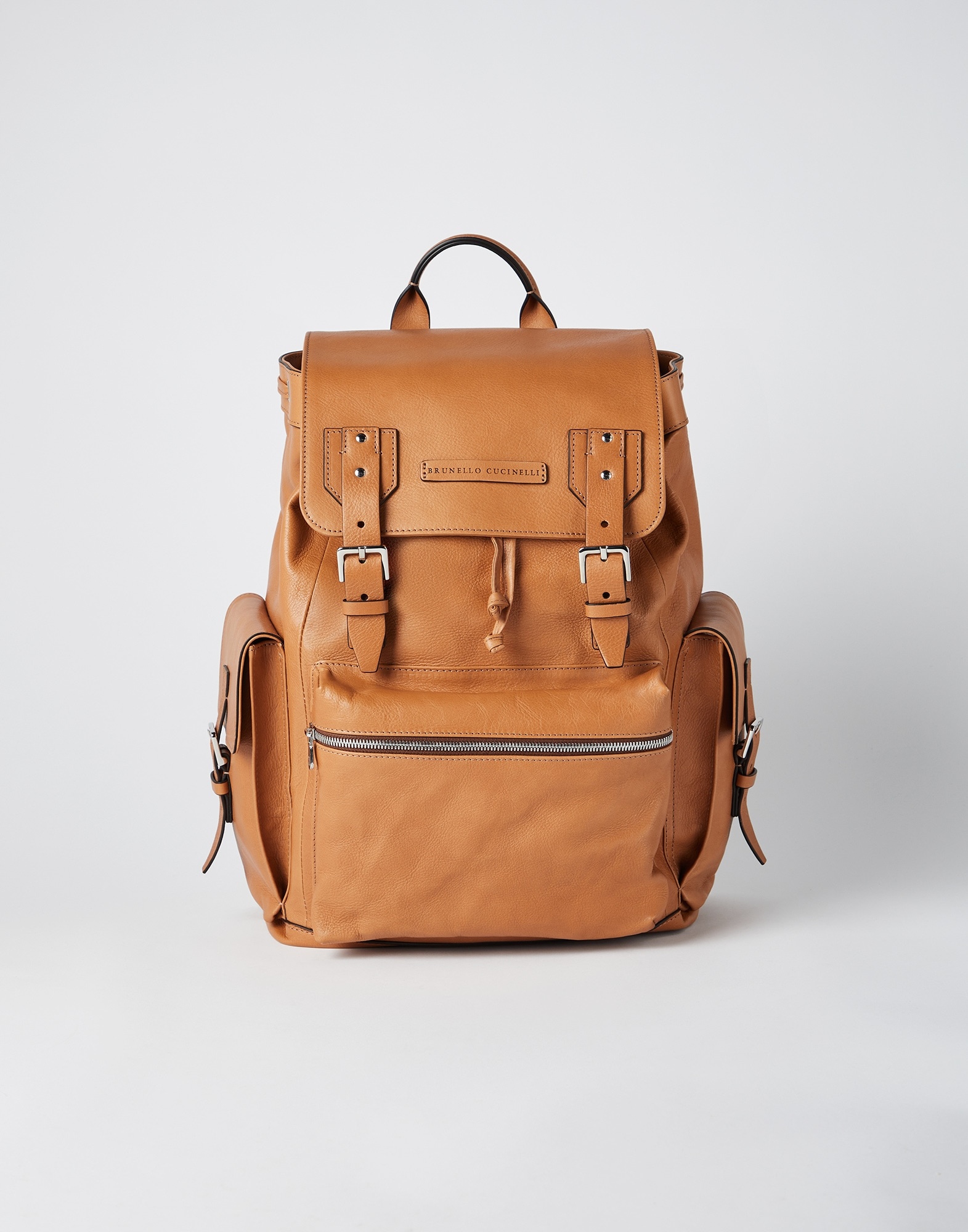 Cowhide city backpack - 1