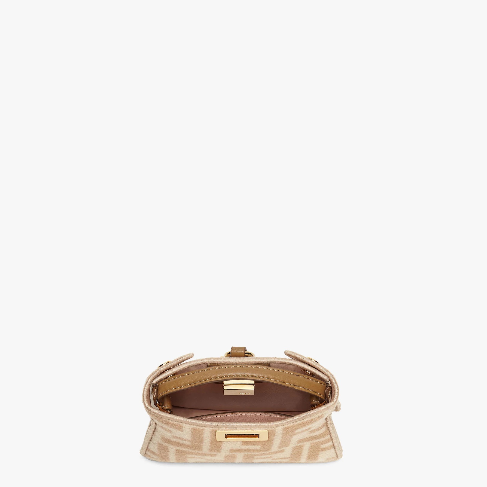 Beige wool charm - 3