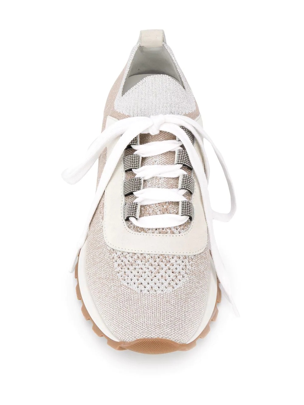 ball-chain detail sneakers - 4