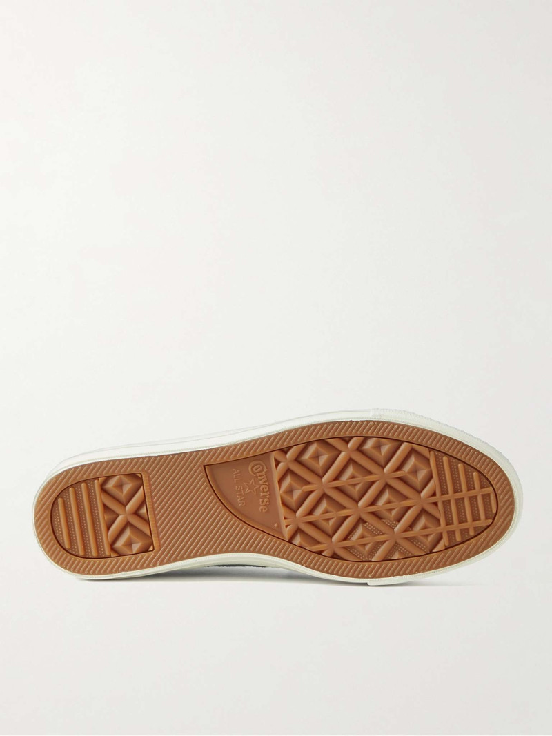 One Star Pro Canvas-Trimmed Suede Sneakers 3