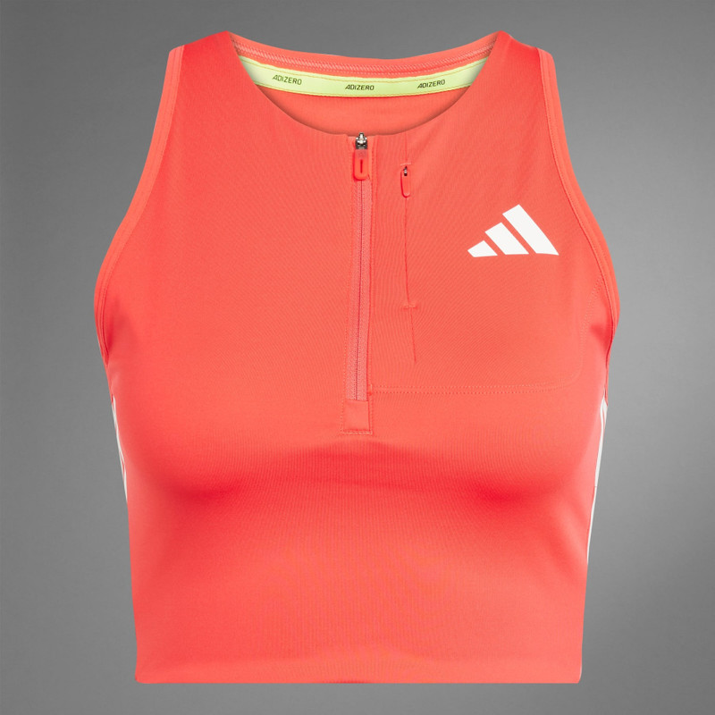 Adizero Running Gel Pocket Crop Top 1