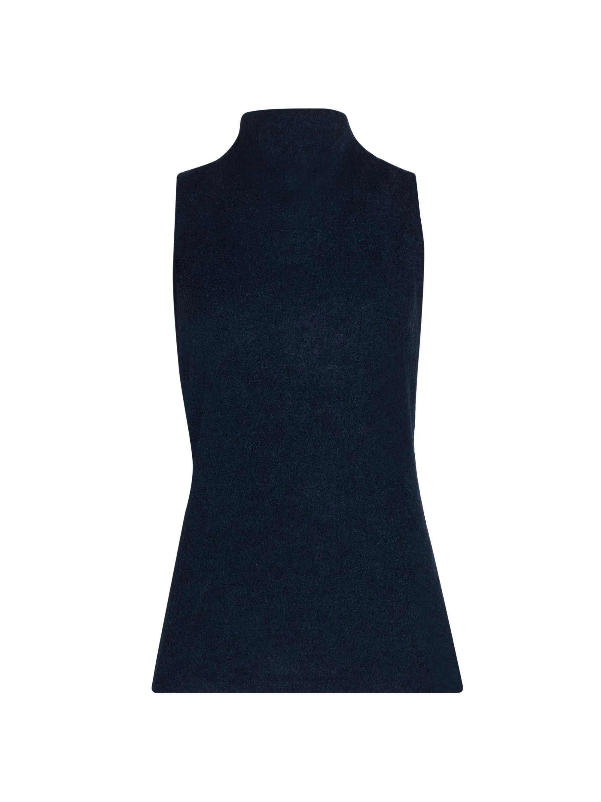 Women's Cynthia Wool Jersey Top - Ink Melange - 1