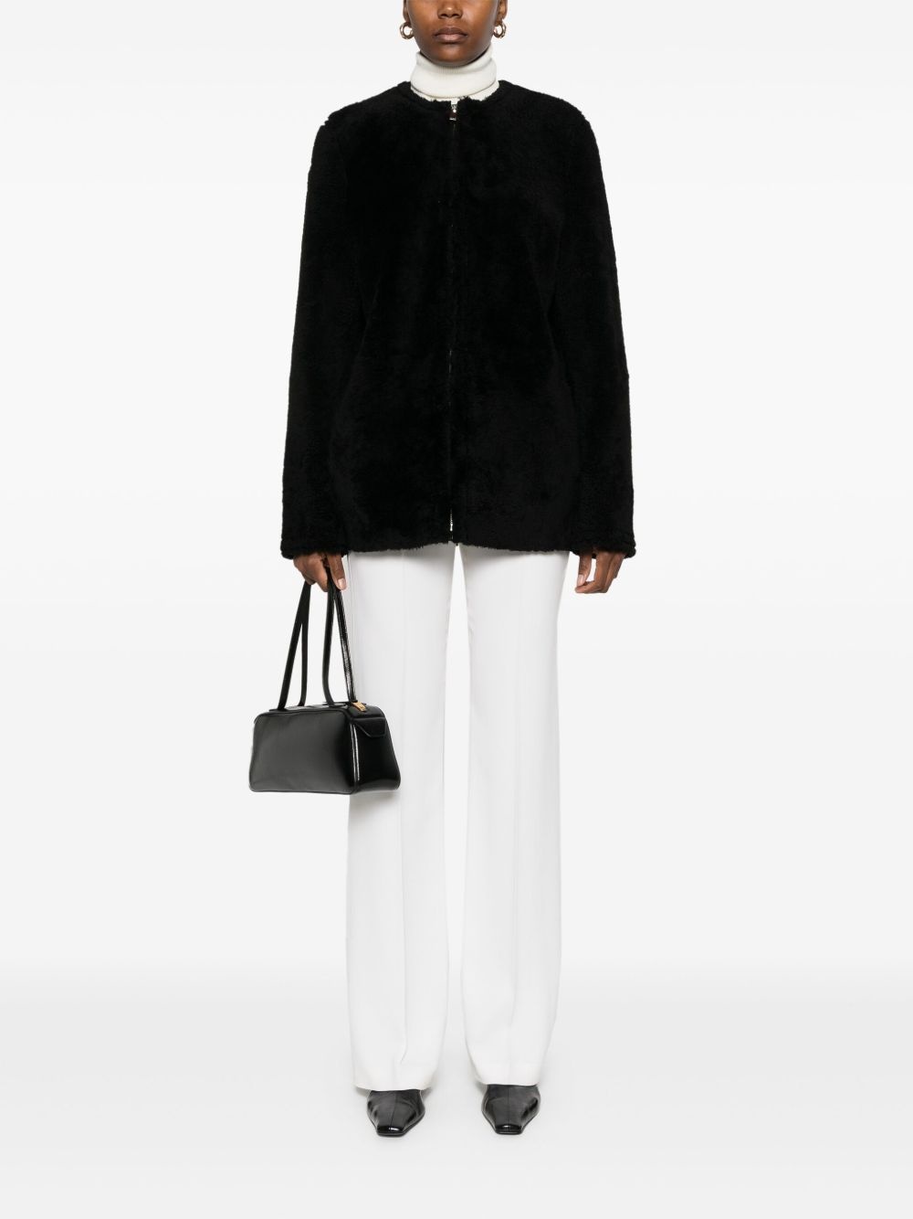 shearling jacket - 2