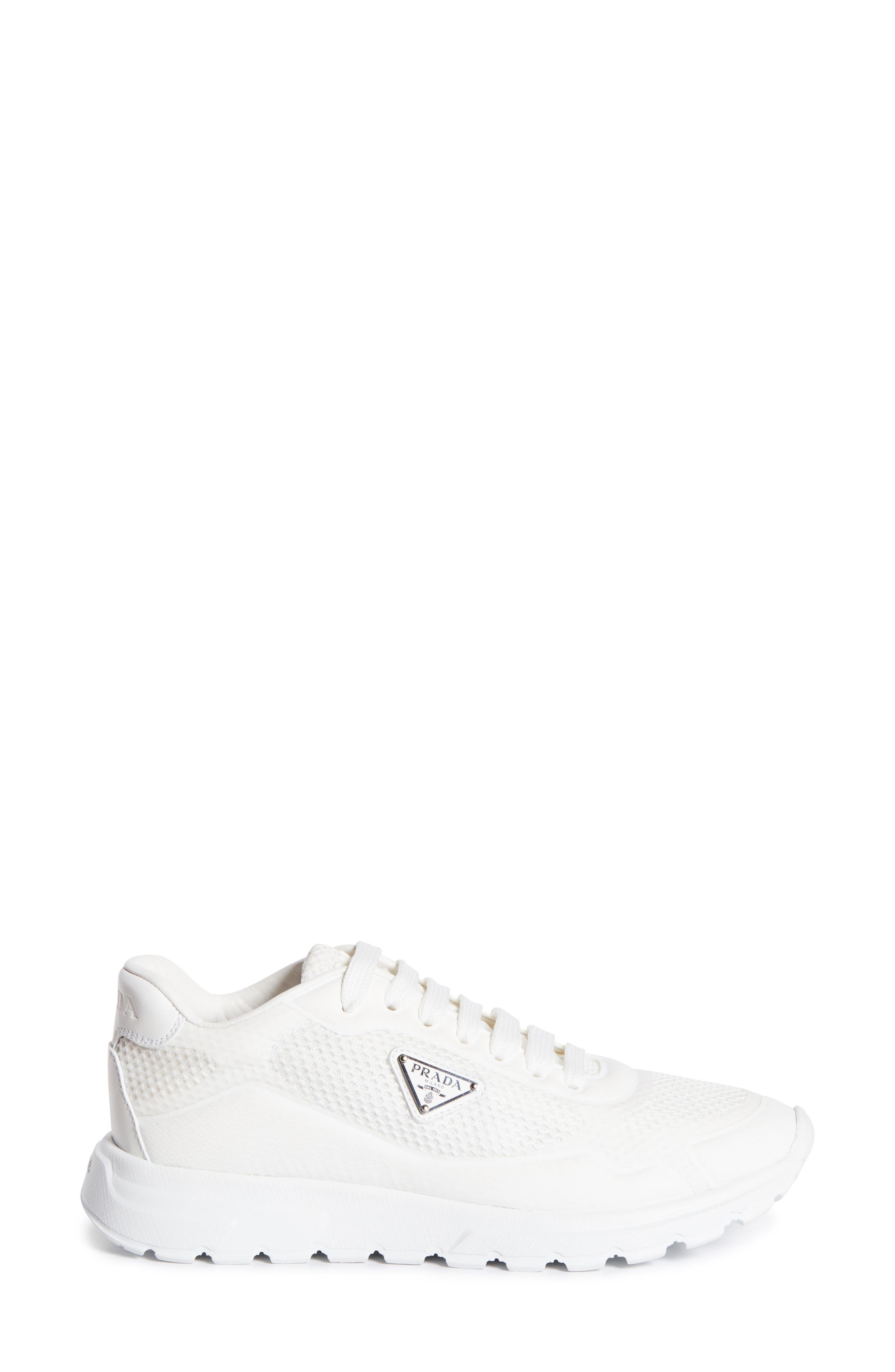 Prada Prax Sneaker in Bianco at Nordstrom - 3