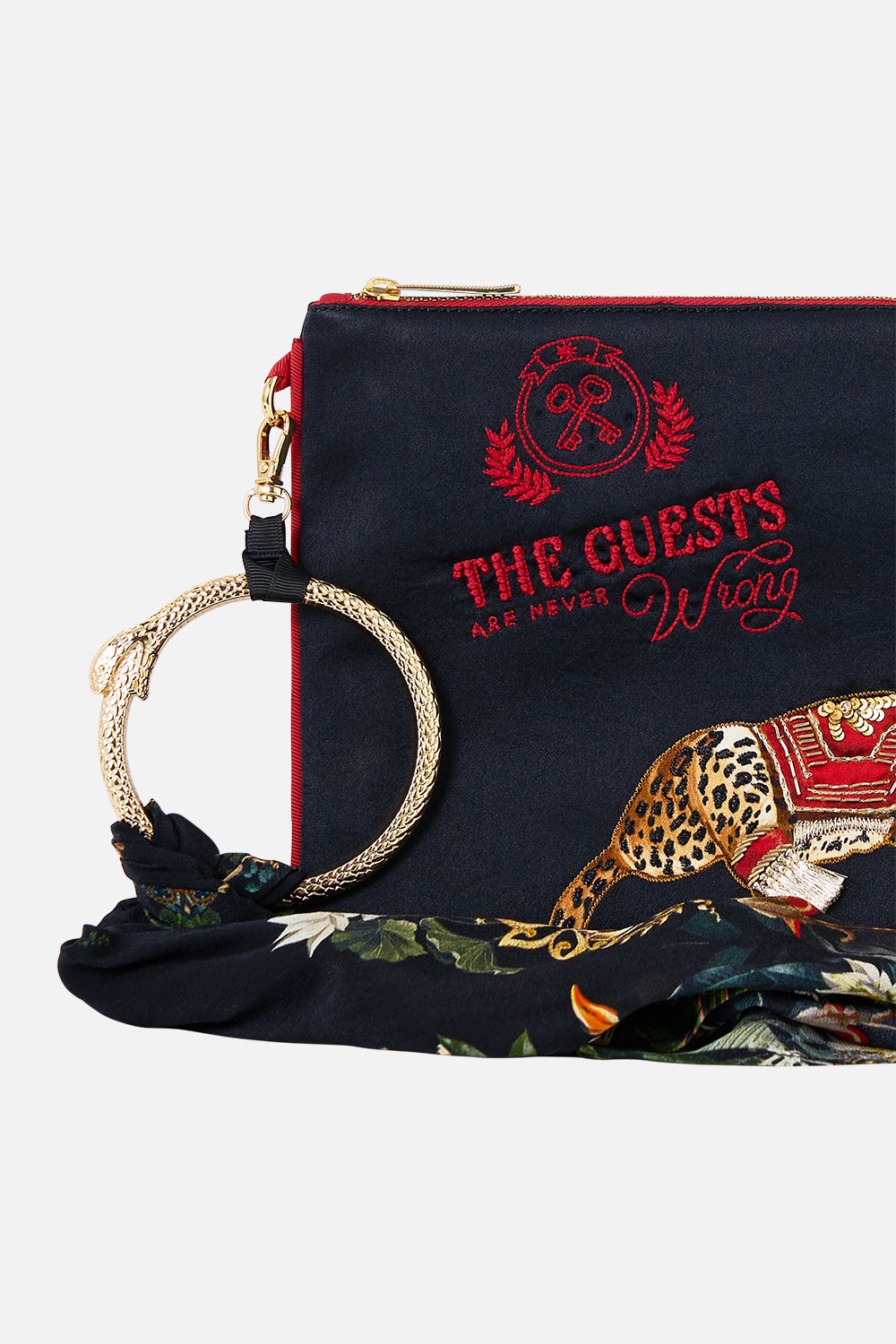 RING SCARF CLUTCH - 2