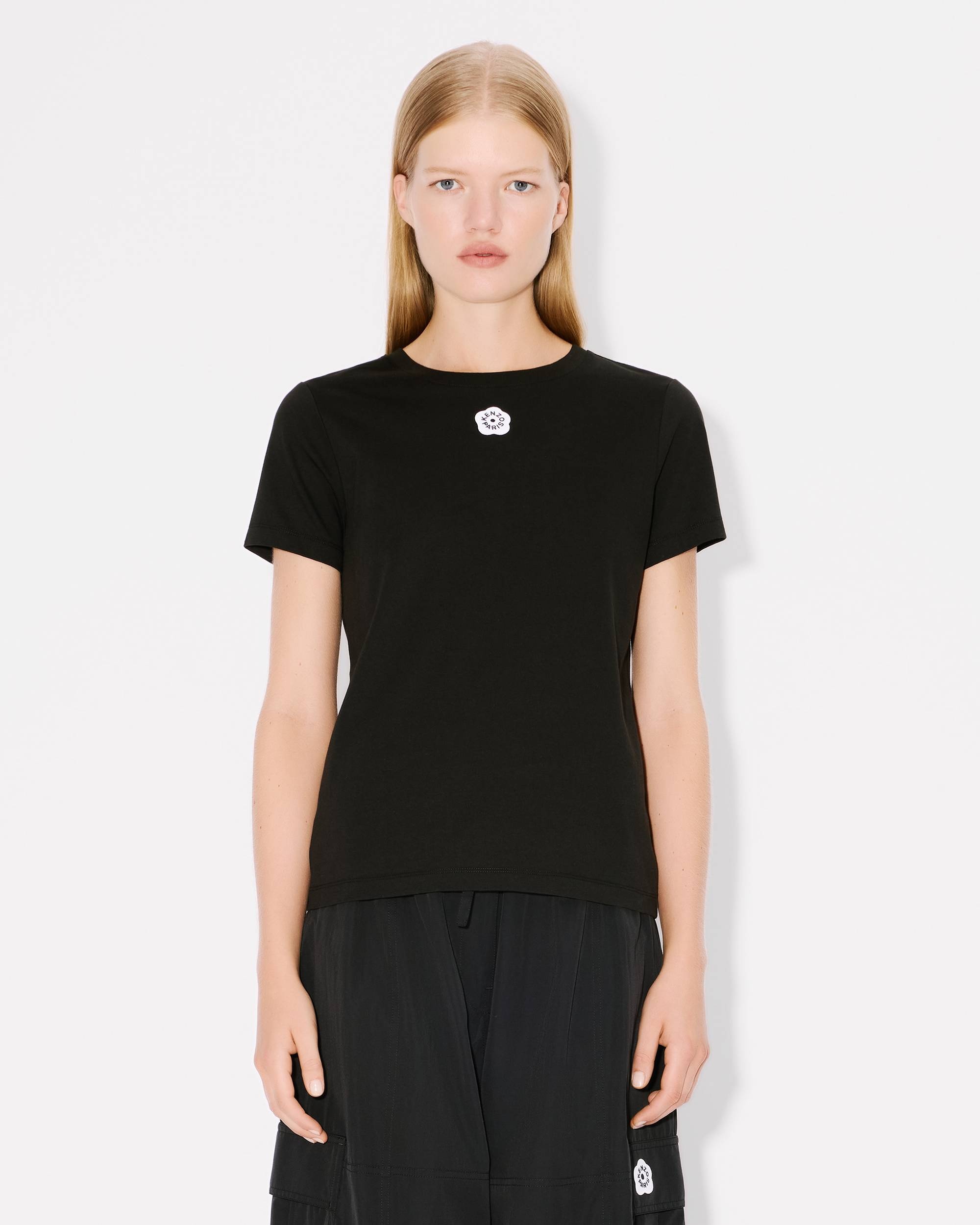 'Boke Flower 2.0' embroidered T-shirt in cotton - 3