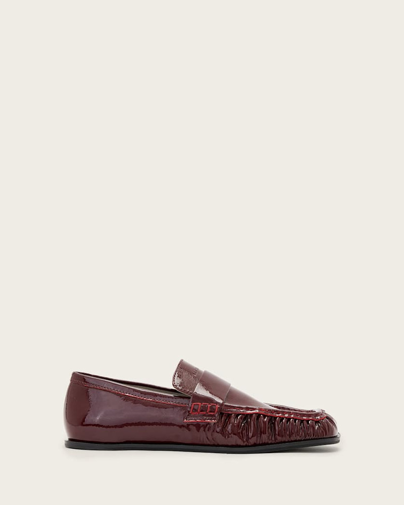JULIE STUDDED LEATHER LOAFERS 1