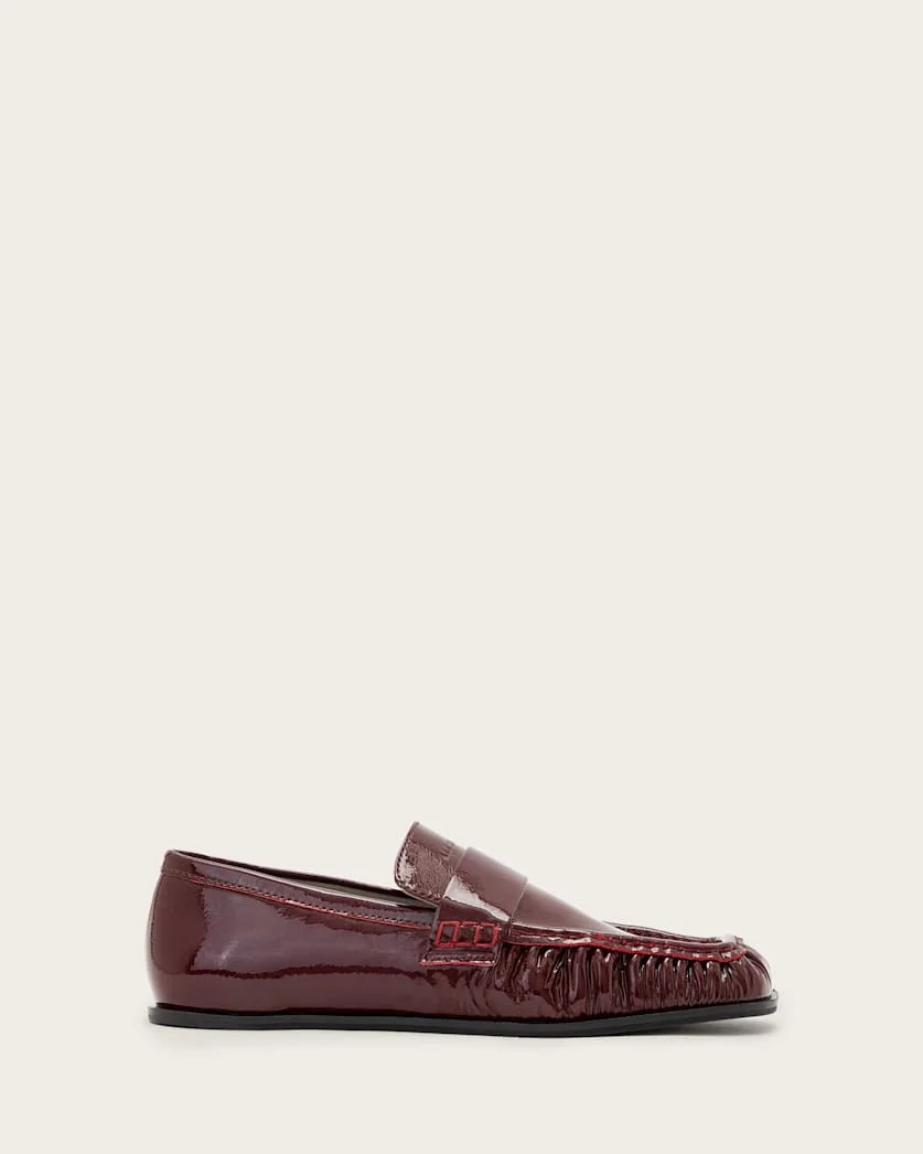 JULIE LEATHER LOAFERS - 1