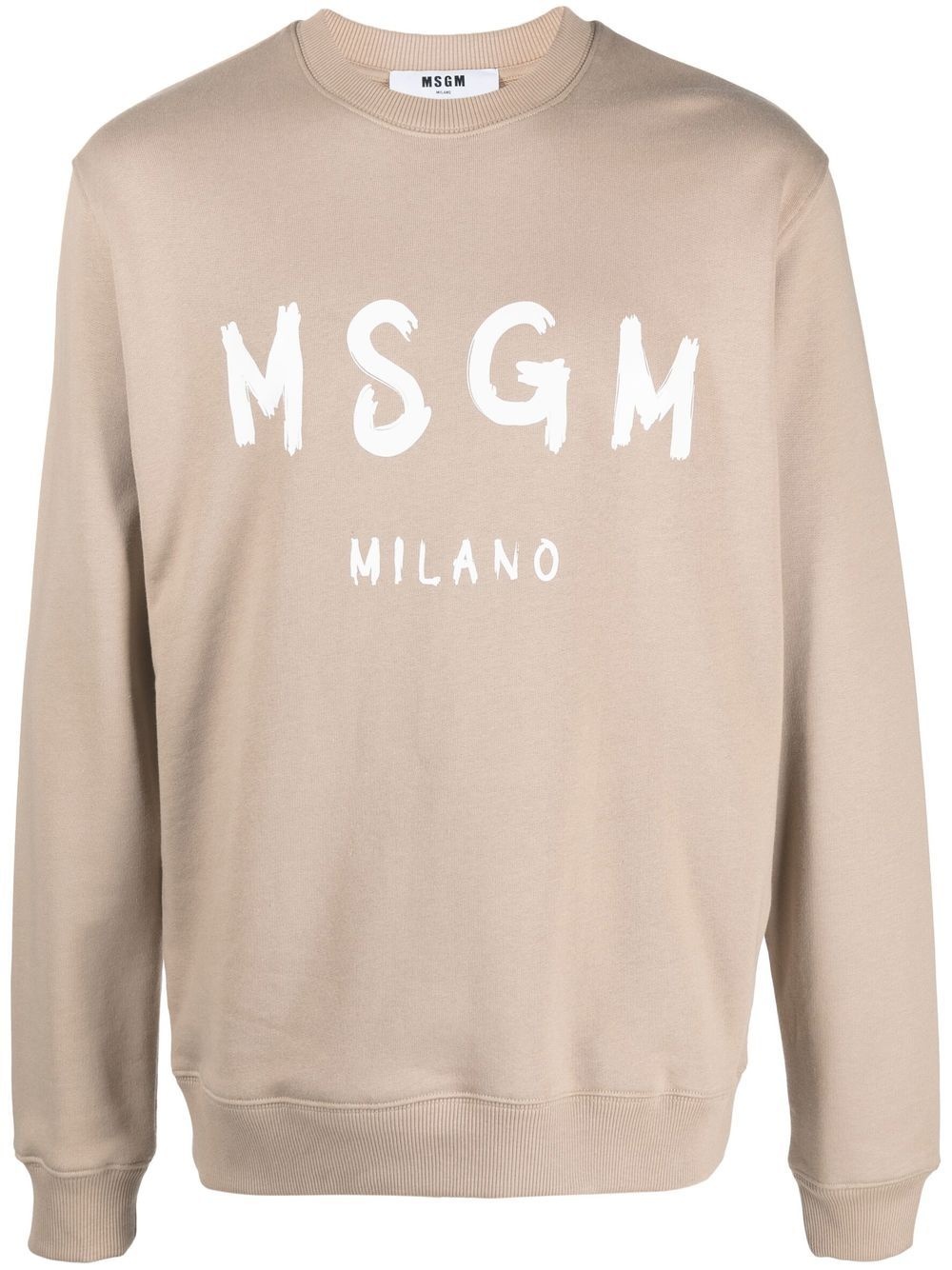 logo-print sweatshirt - 1