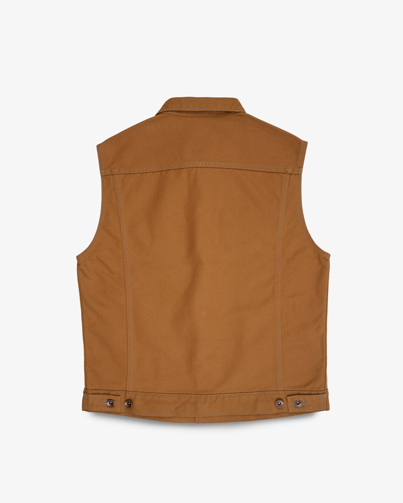 IH-2526V 17oz Duck Modified Type III Vest - Brown - 5