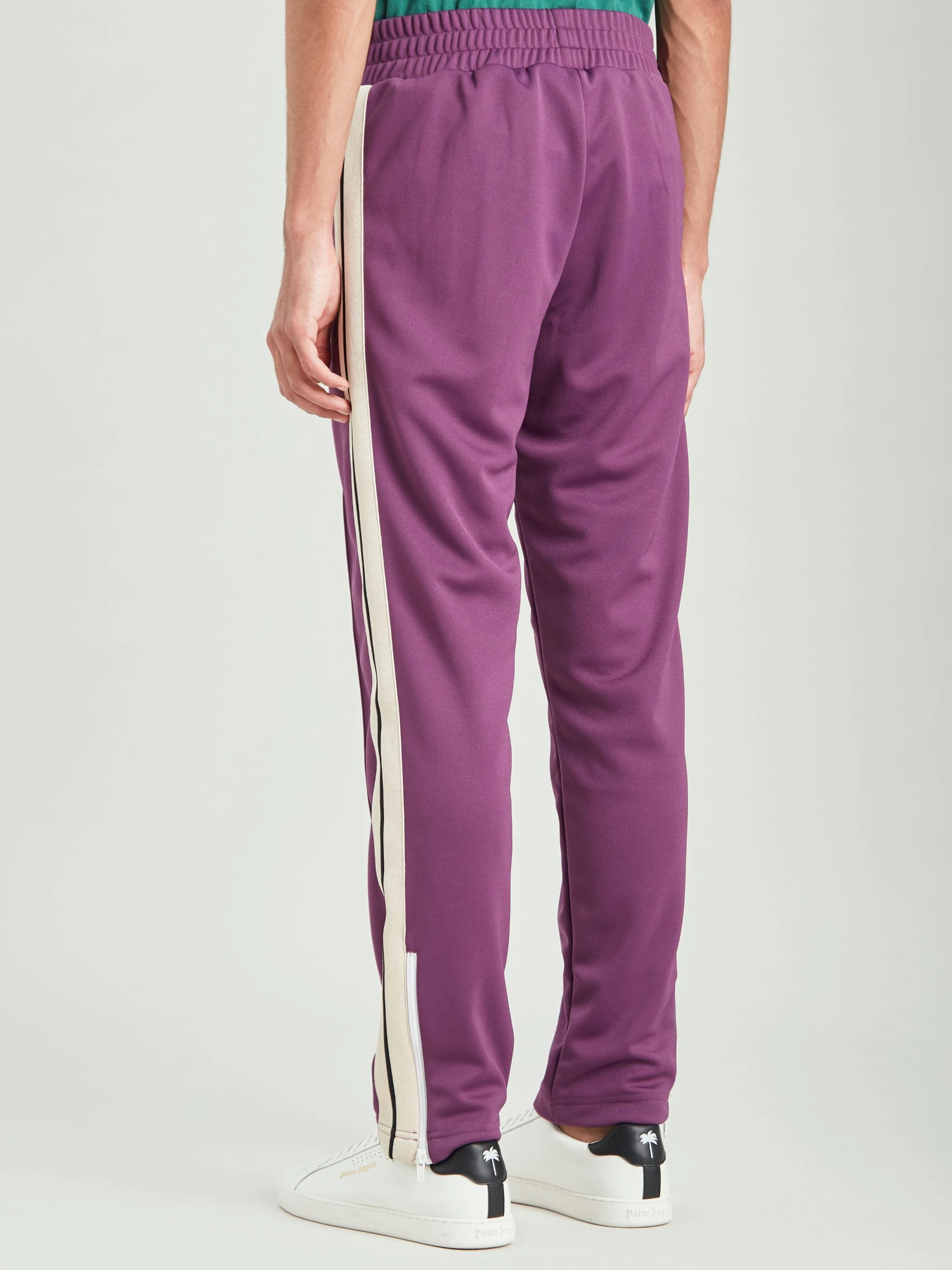 BURGUNDY TRACK PANTS - 5