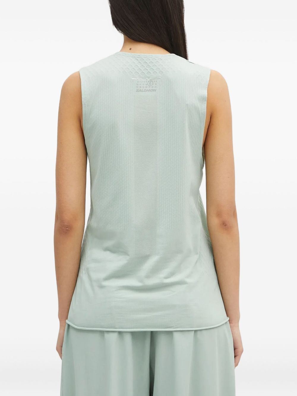 x Salomon print sleeveless vest - 4