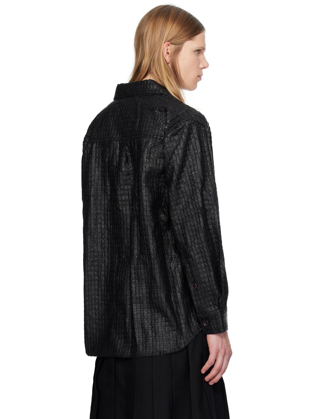 Black Gabriel Long Shirt - 3