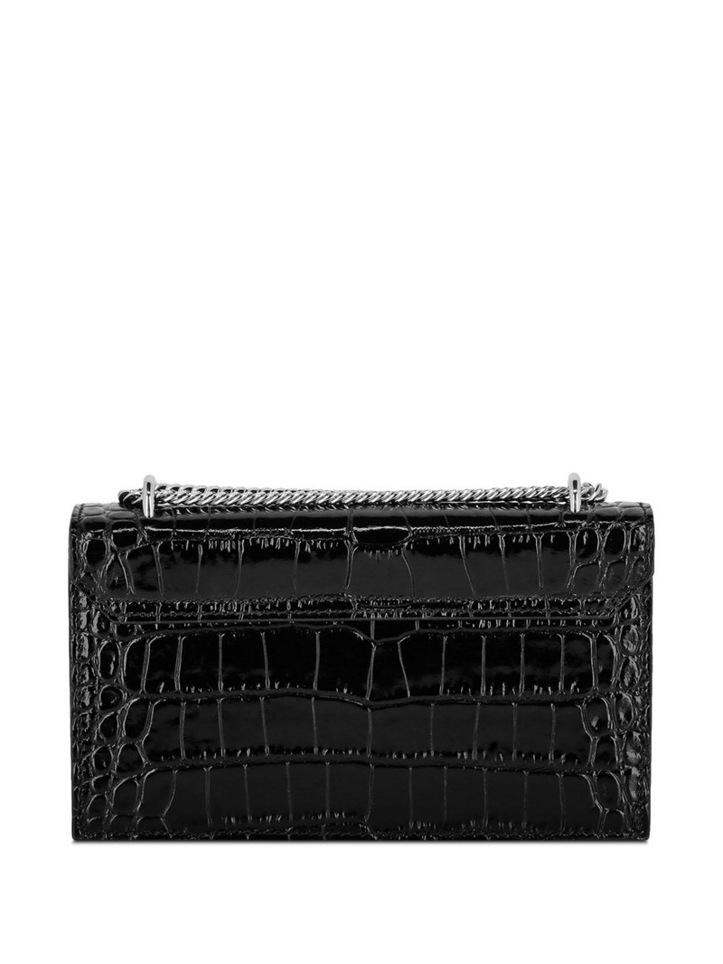 PHILIPP PLEIN Croco Printed mini bag outlook