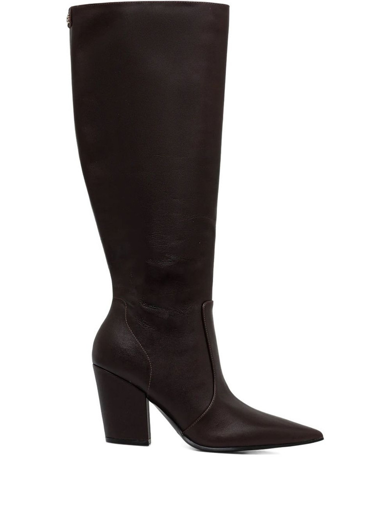 85mm Nariel pointed knee-length boots 1