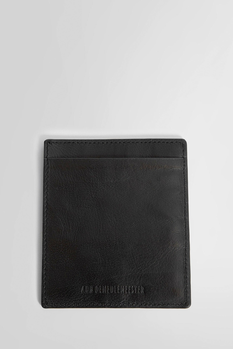 ANN DEMEULEMEESTER UNISEX BLACK WALLETS & CARDHOLDERS 1