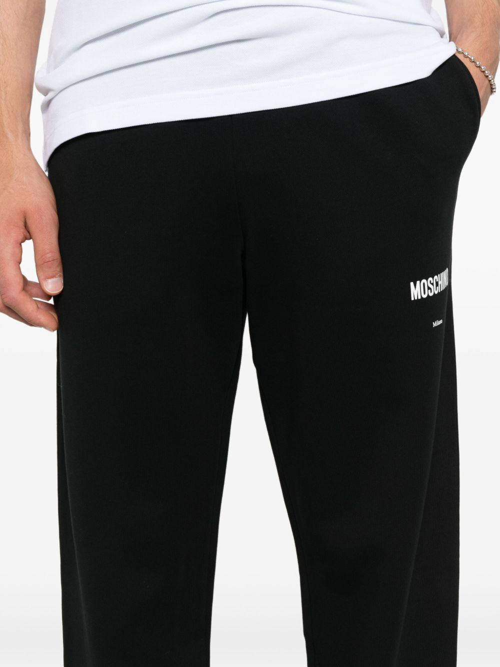 cotton track pants - 5