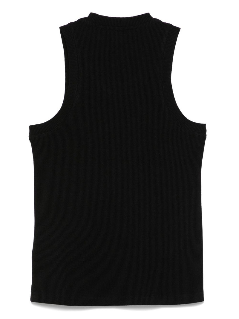 MELITTA BAUMEISTER pierced tank top outlook
