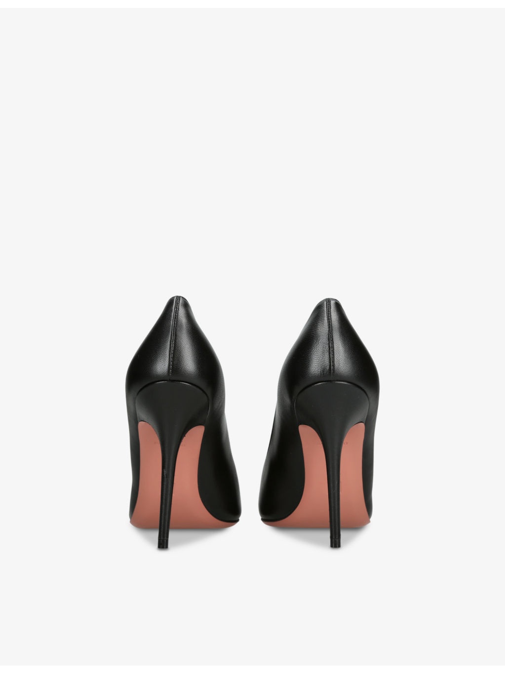 Barbara pointed-toe leather pumps - 4