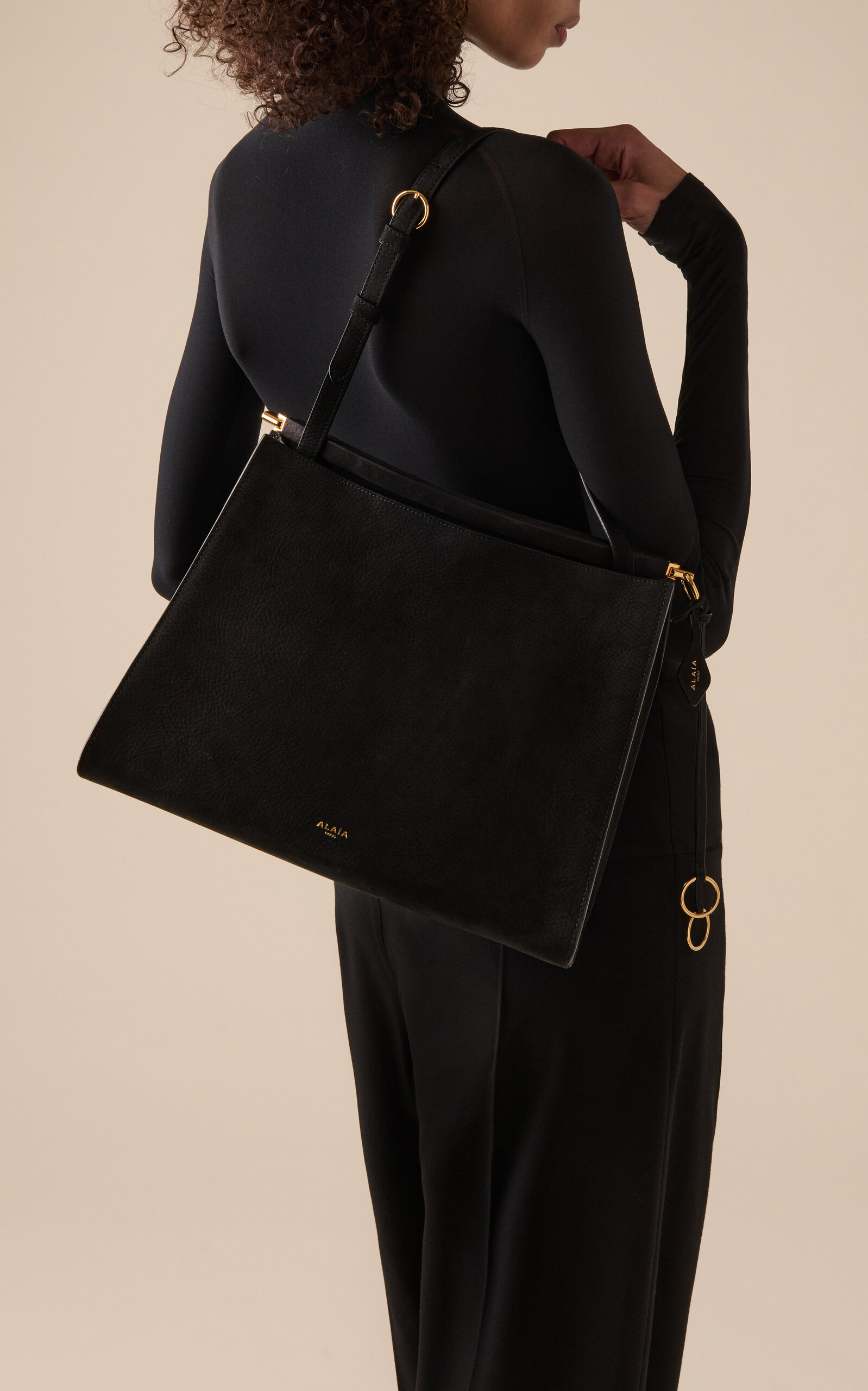 Le Click Medium Nubuck Bag black - 2