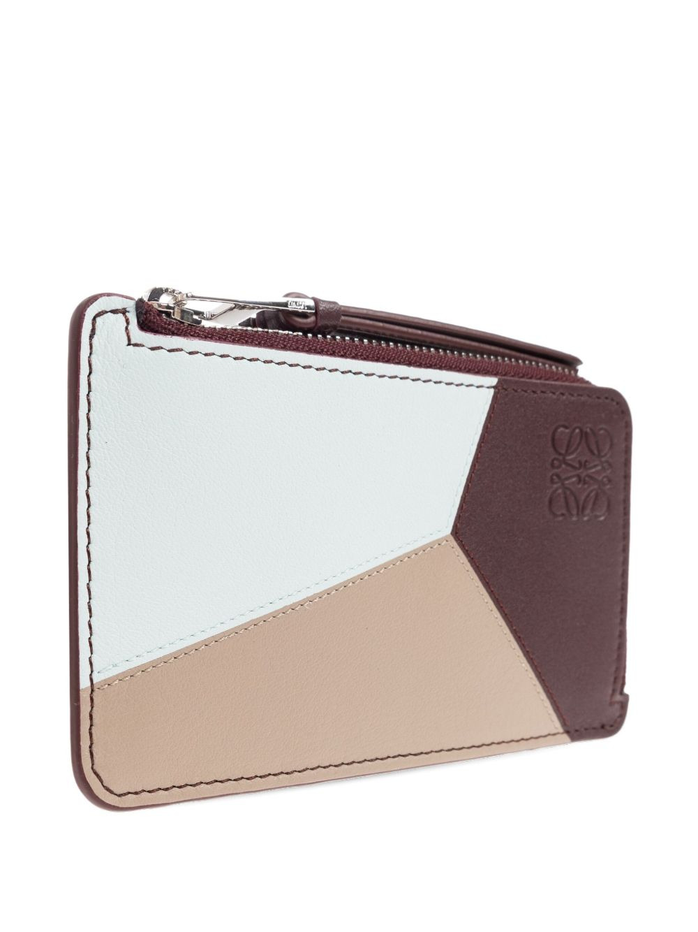 leather panelled wallet - 1
