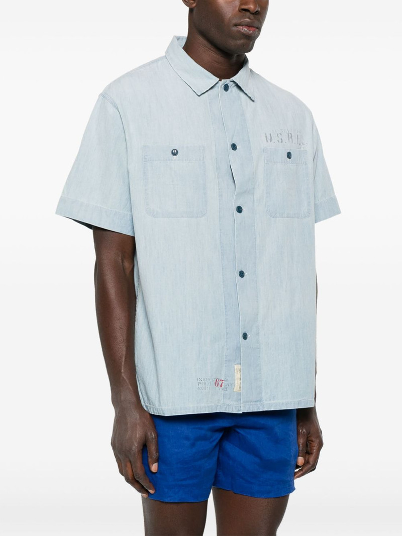short-sleeve denim shirt 3