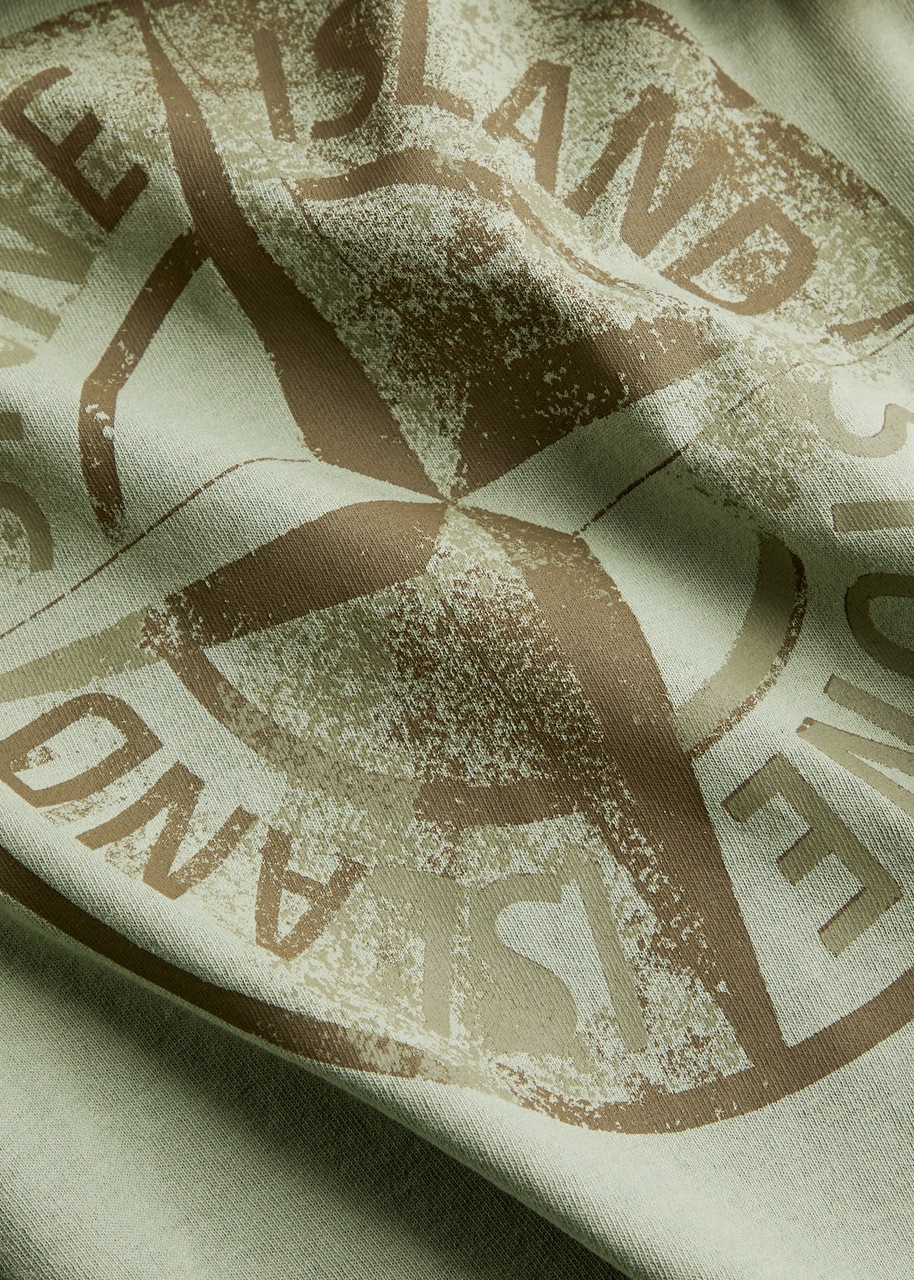 Stone Island Logo-printed Cotton T-shirt - 5