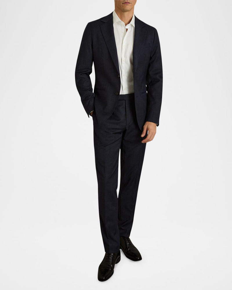 REISS Men's Hatch Textured Single-Breasted Sport Coat outlook