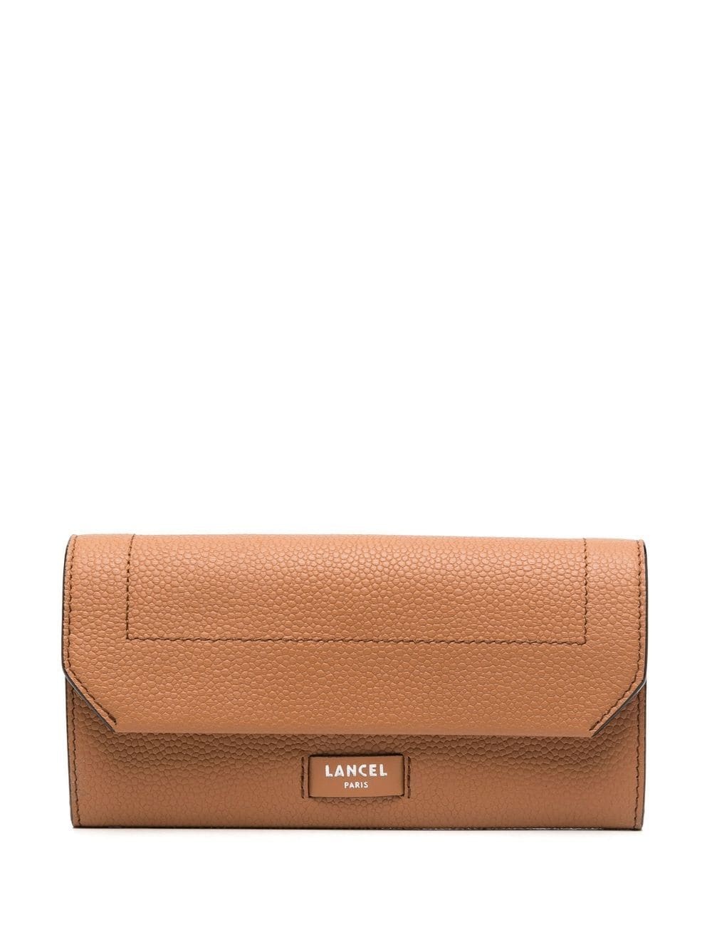 pebbled-leather purse - 1