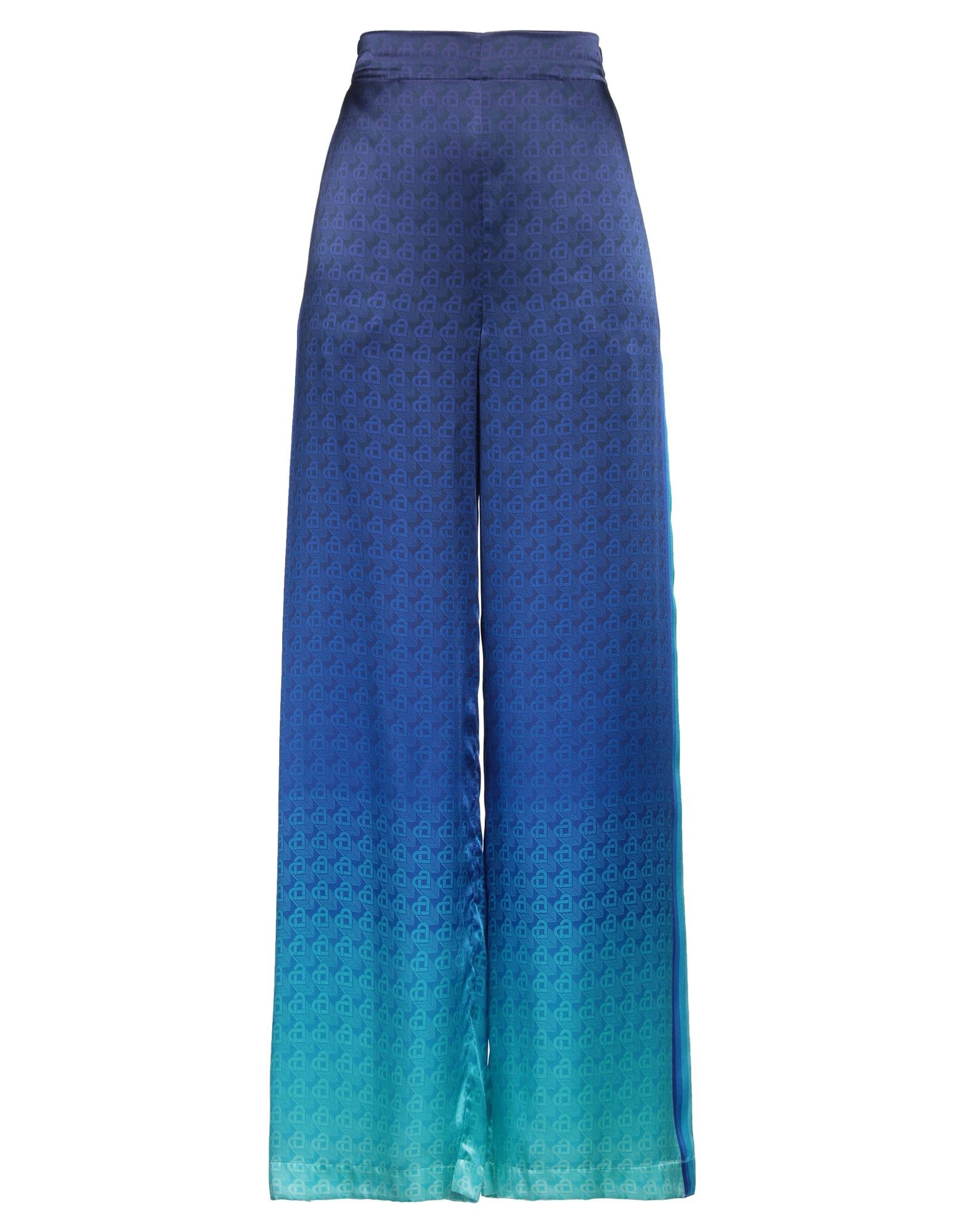 Blue Women's Casual Pants - 1