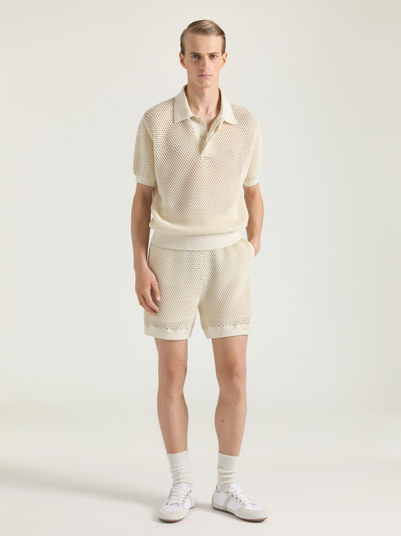 Givenchy BERMUDA SHORTS IN CROCHET outlook