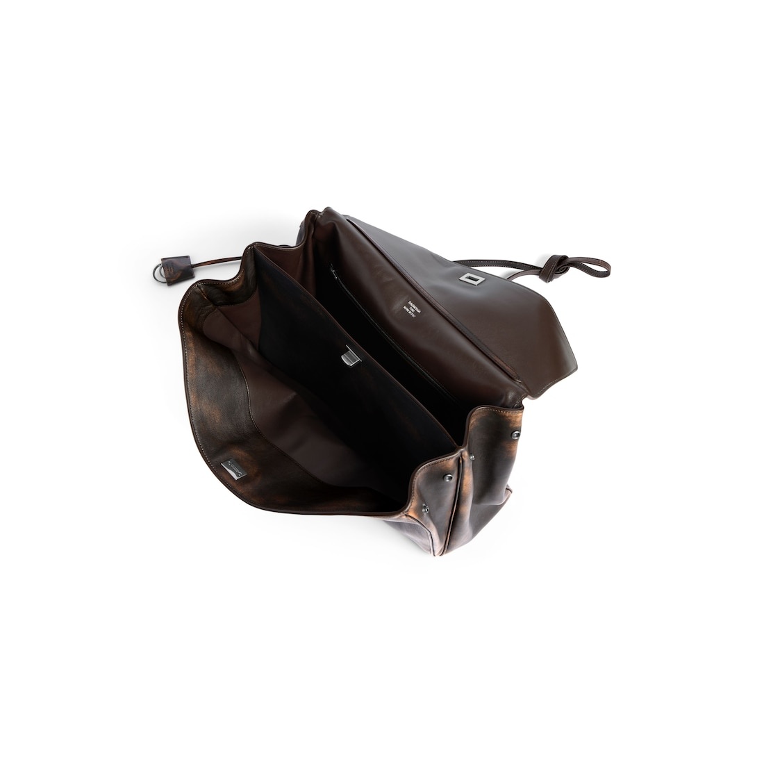 Men's Rodeo Handbag Large in Brown - 5