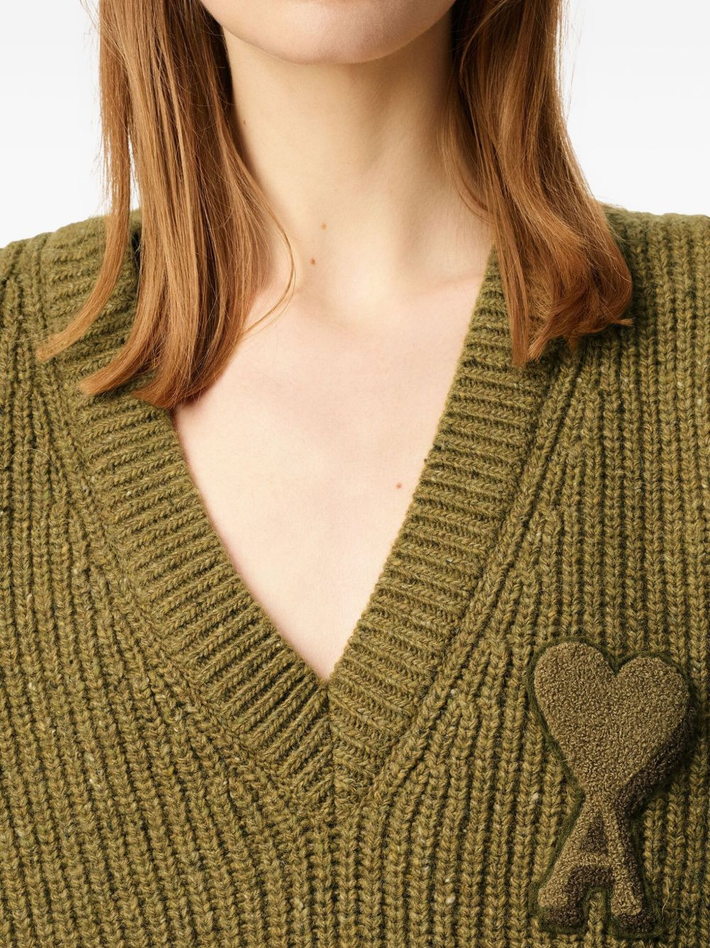 Ami de Coeur v-neck sweater - 5