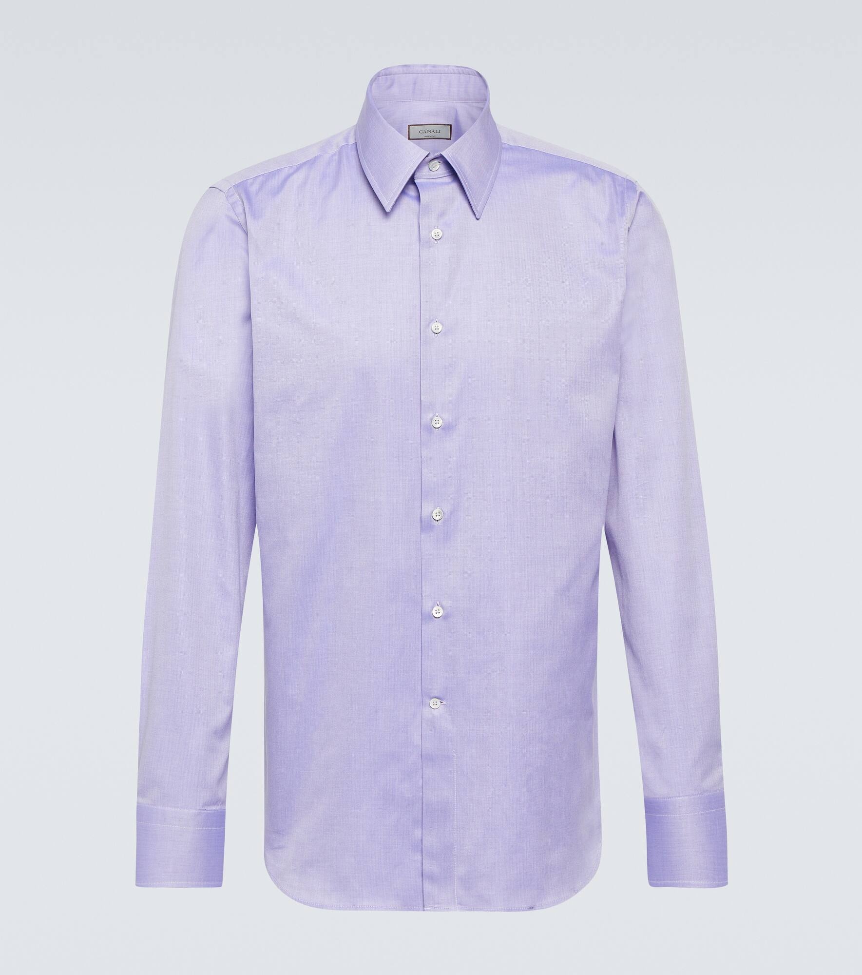 Checked cotton shirt - 1