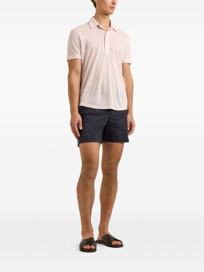 ORLEBAR BROWN linen polo shirt outlook