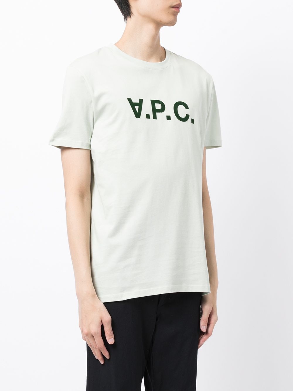 logo-print cotton T-shirt - 3