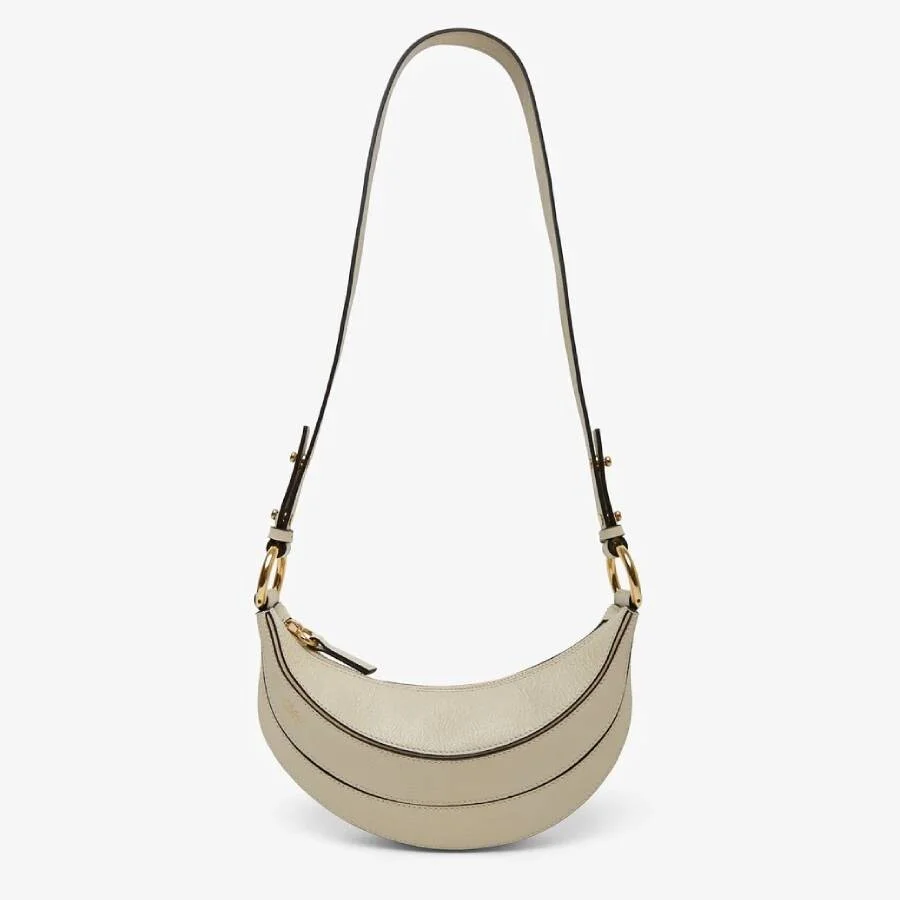 Chloe Banana Cross-Body Bag in Grained Leather - 1