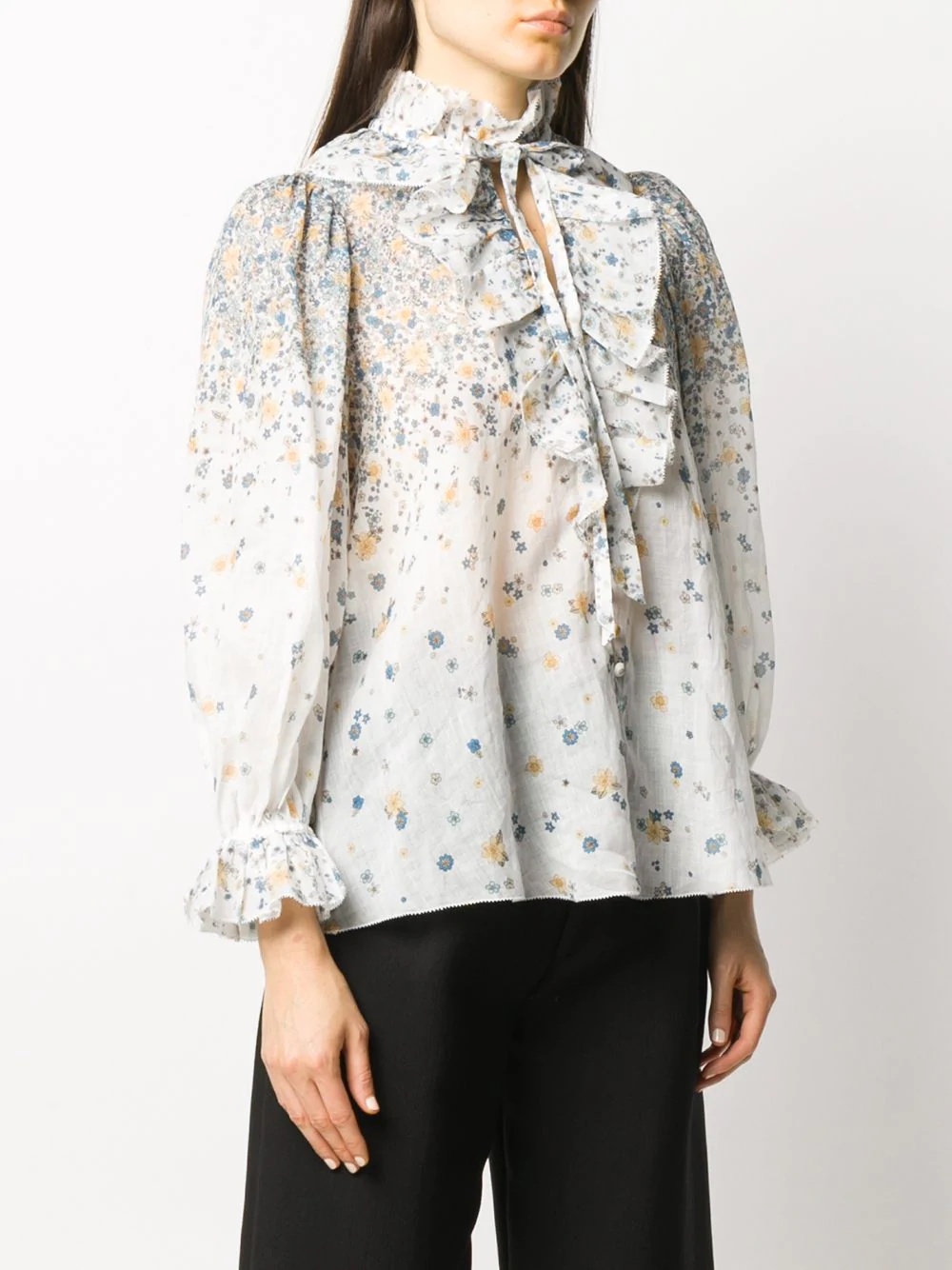 Carnaby Waterfall printed blouse - 3