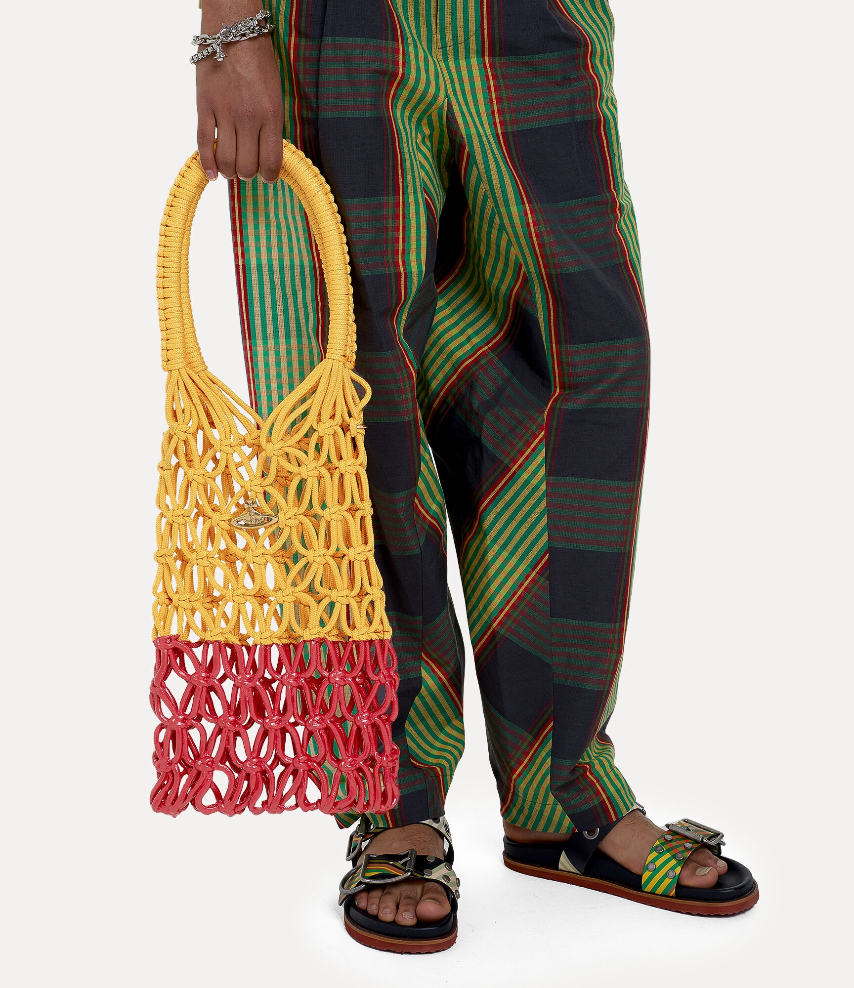 THRAWLER LARGE MACRAME HANDBAG - 2