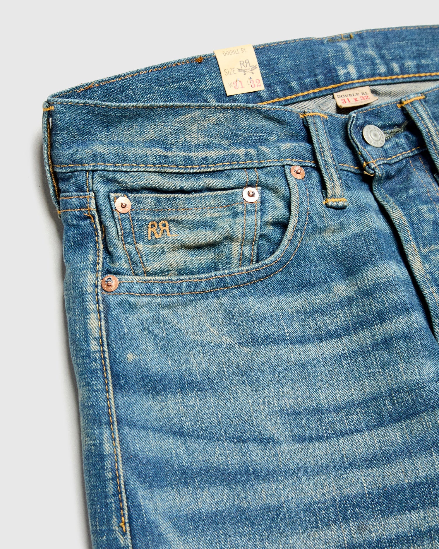 "Milner Wash" 13.7oz Selvedge Denim - Straight Fit - 6