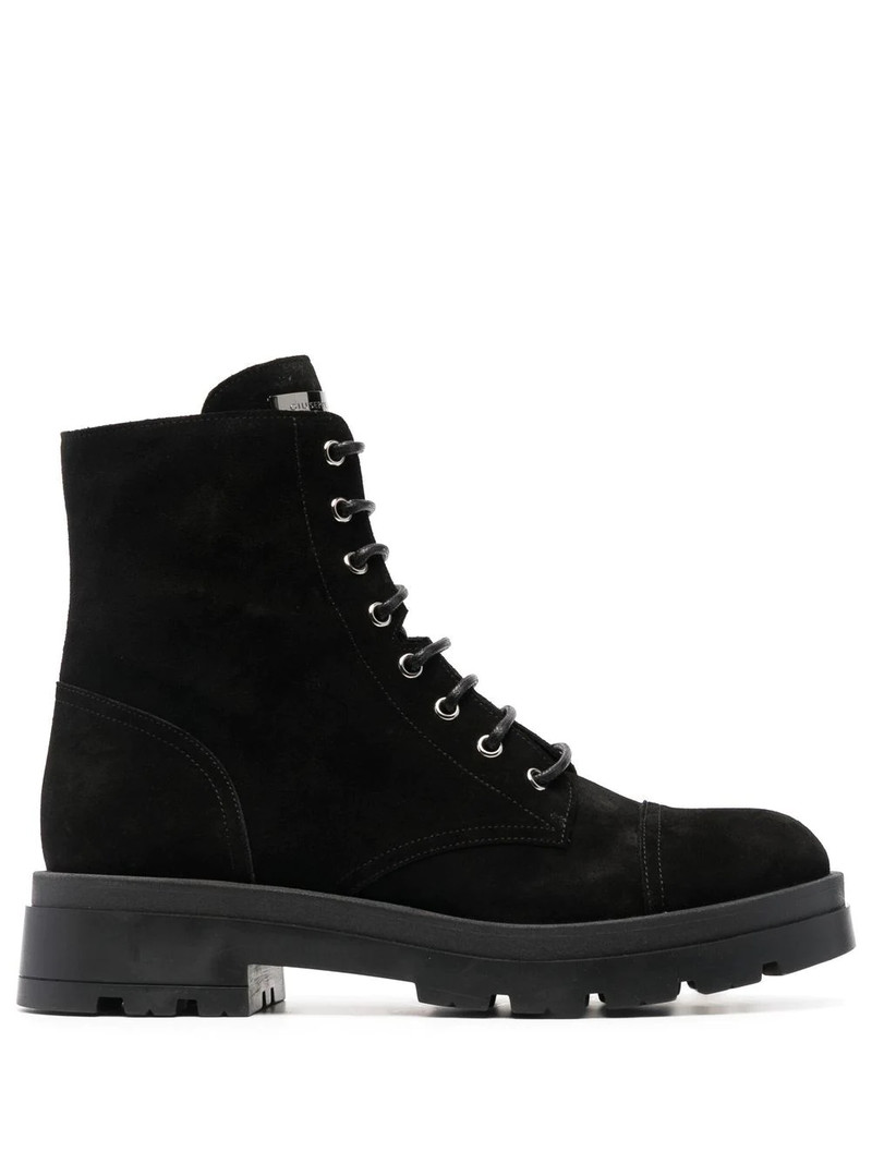 Rombos suede combat boots 1
