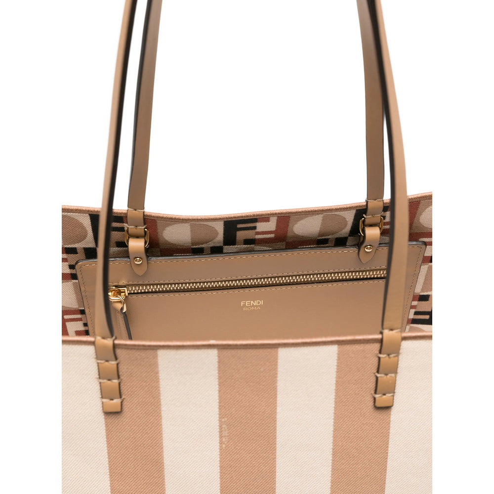 Fendi Neutrals Tote Bags Women - 4