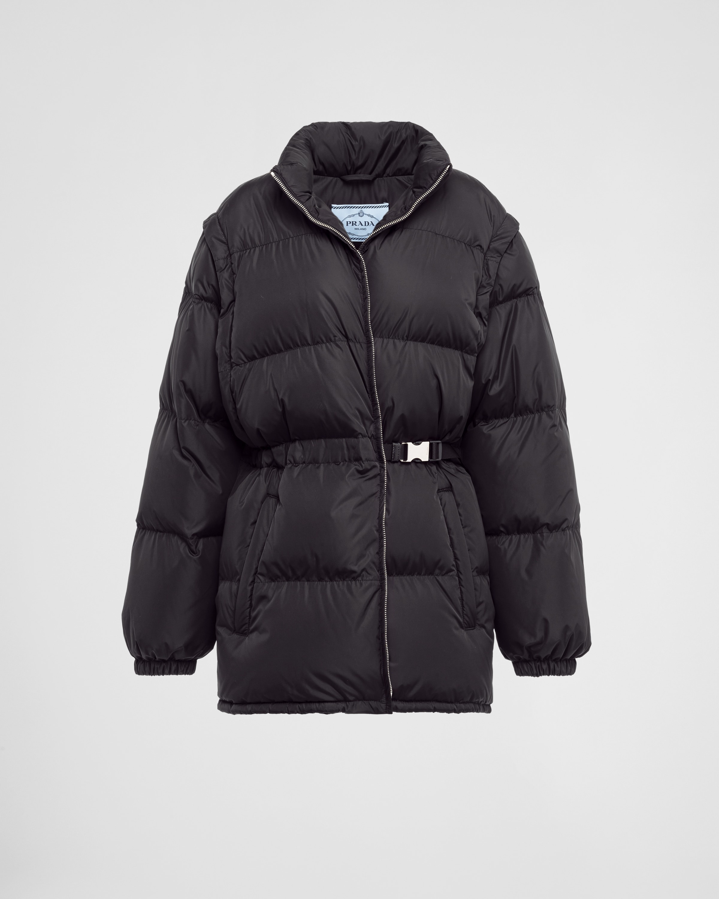 Light Re-Nylon puffer jacket - 1