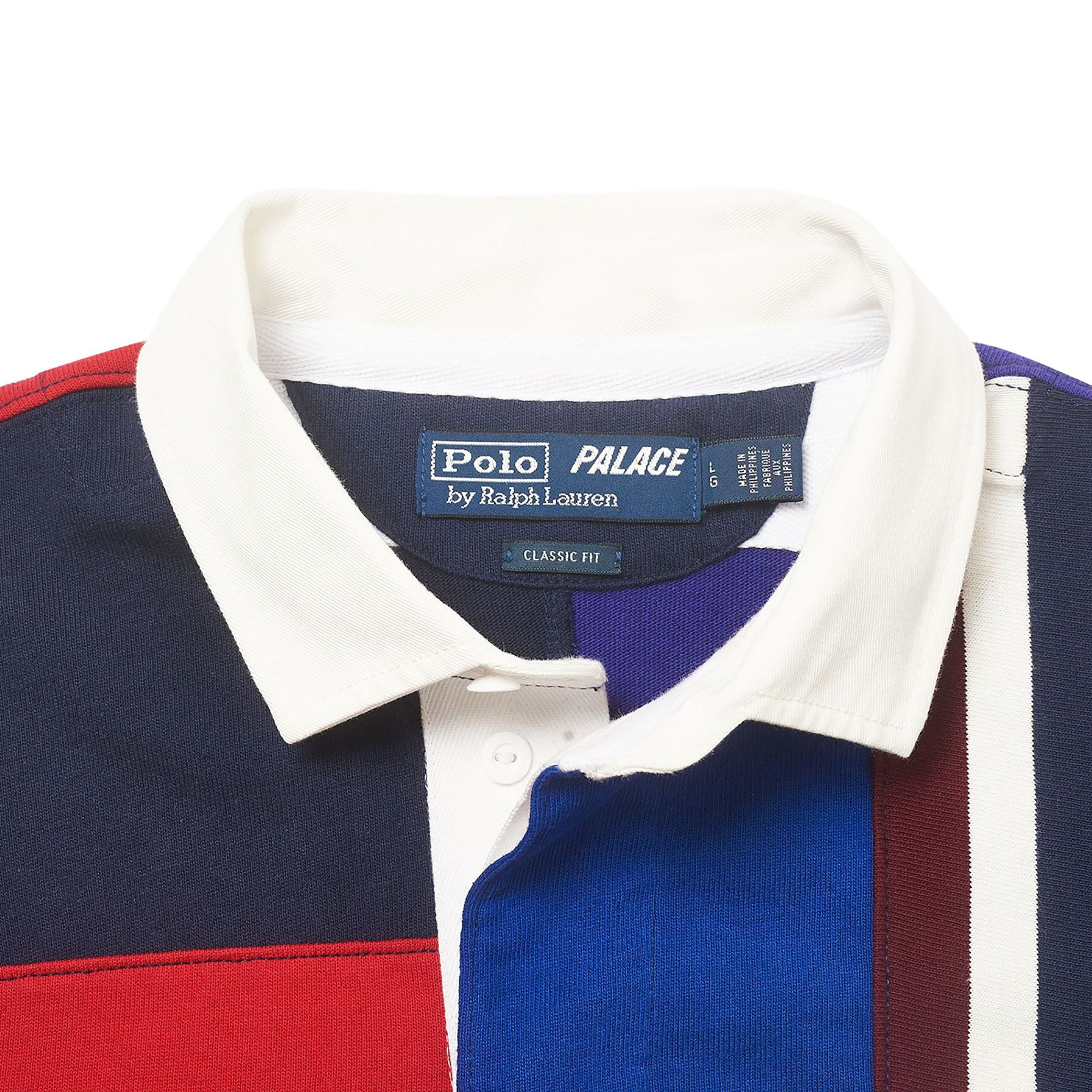 Palace x Ralph Lauren Pieced Rugby Polo 'Multicolor' - 3