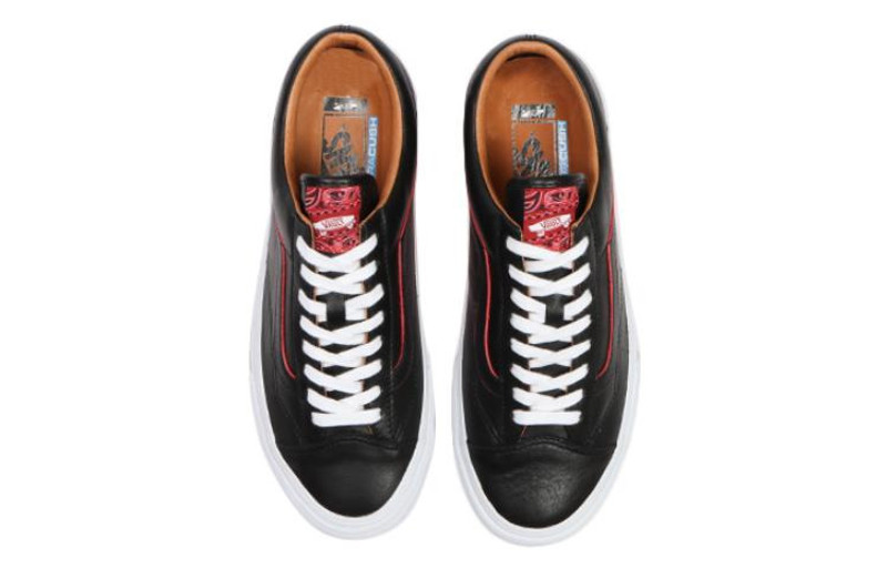 Vans Vans OG Style 36 LX 'Bandana Black Racing Red' VN0A5FC3IZQ outlook