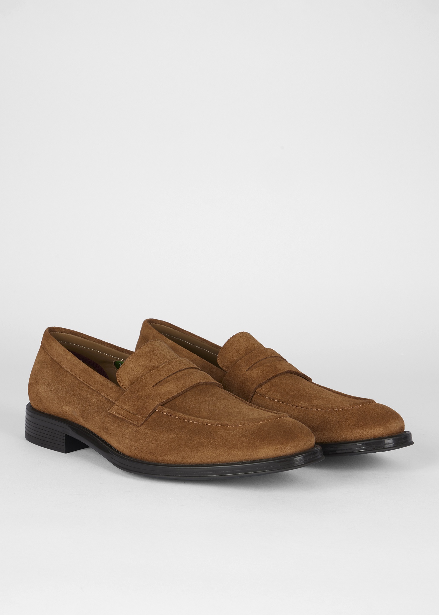 Tan Suede 'Pierce' Loafers - 3