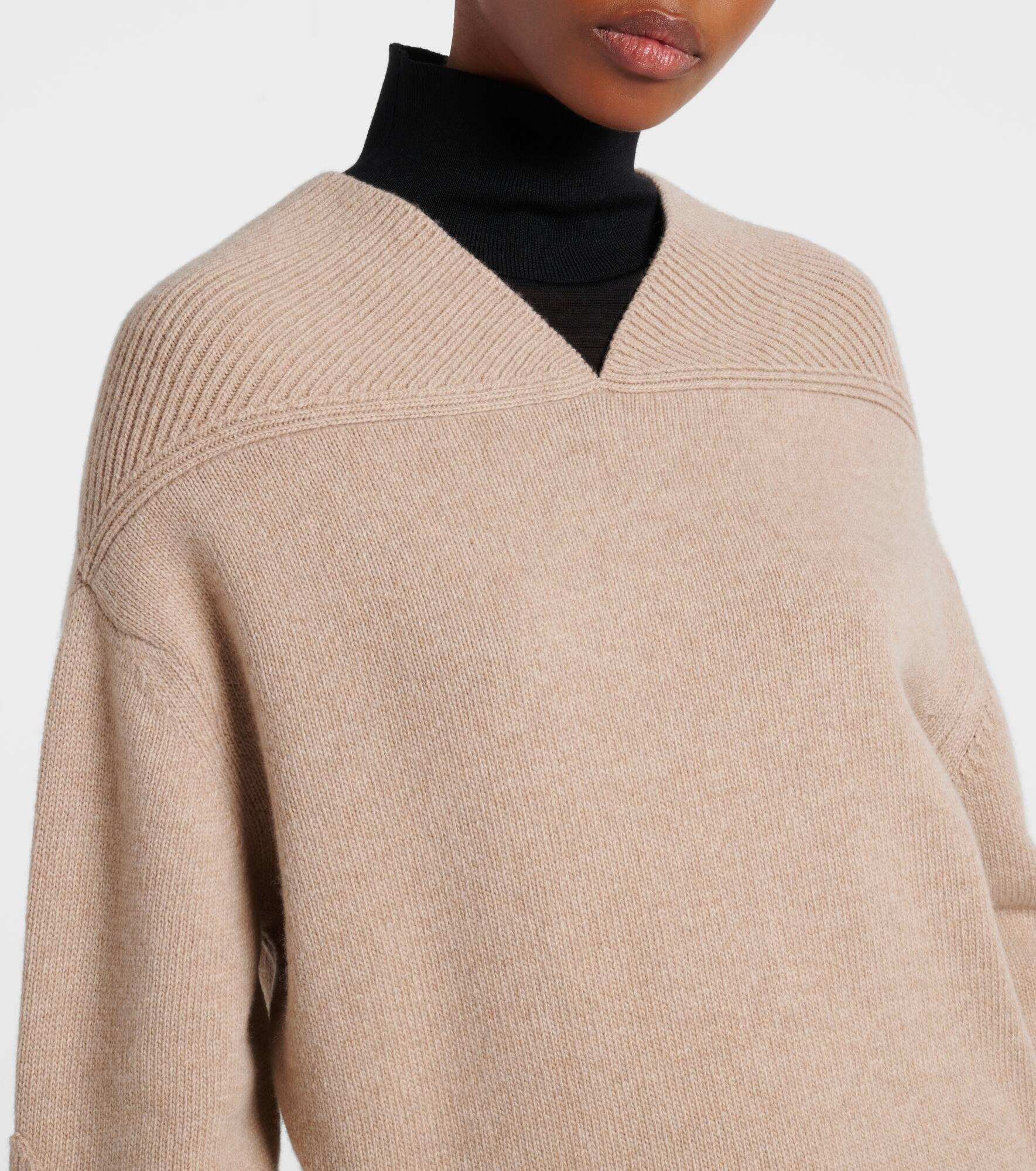 Wool and cashmere sweater - 4